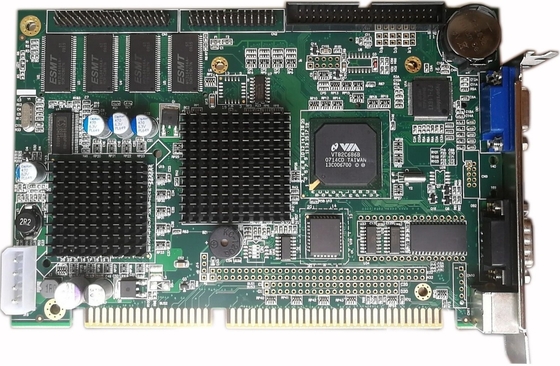 ISA Half Size Motherboard Single Soldered On Board VIA ESP4000 CPU 32M Memory and 8M DOC