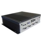 MIS-ITX06FL double LAN 6USB 6COM  Intel I3 I5 128G MSATA Fanless Box PC
