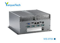MIS-8706 All Aluminium Fanless Embedded Box IPC Board Mounted I7 3520M CPU Dual Network 6 Series 6 USB 1 PCI Extension