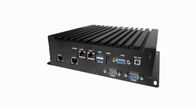 MIS-EPIC06-4L Fanless Box PC / IPC Industrial Computer U Series CPU 4 Network 6 Series 6USB