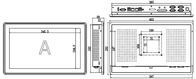 15.6 Inch Industrial Panel PC Capacitive Screen I3 I5 I7 U Series CPU 2LAN 4COM 4USB