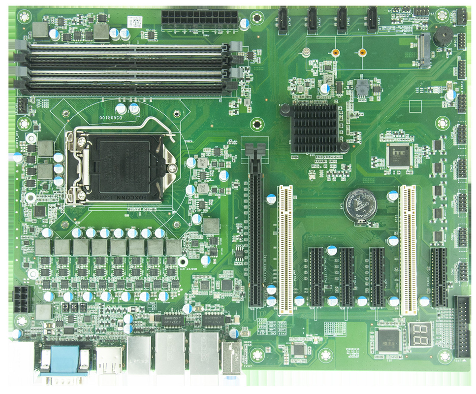 Intel PCH B560 Chip Industrial ATX Motherboard 2LAN 6COM 14USB VGA HDMI DP