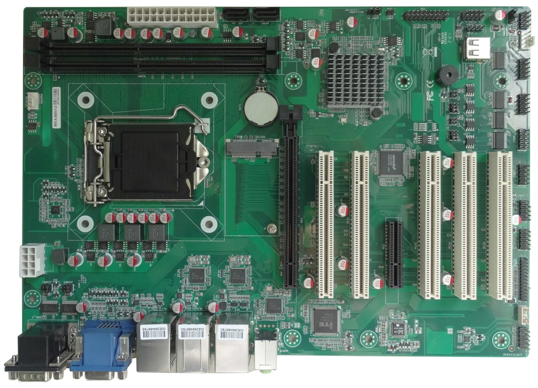 VGA DVI Industrial ATX Motherboard ATX-B85AH36C PCH B85 Chip 3 LAN 7 Slot