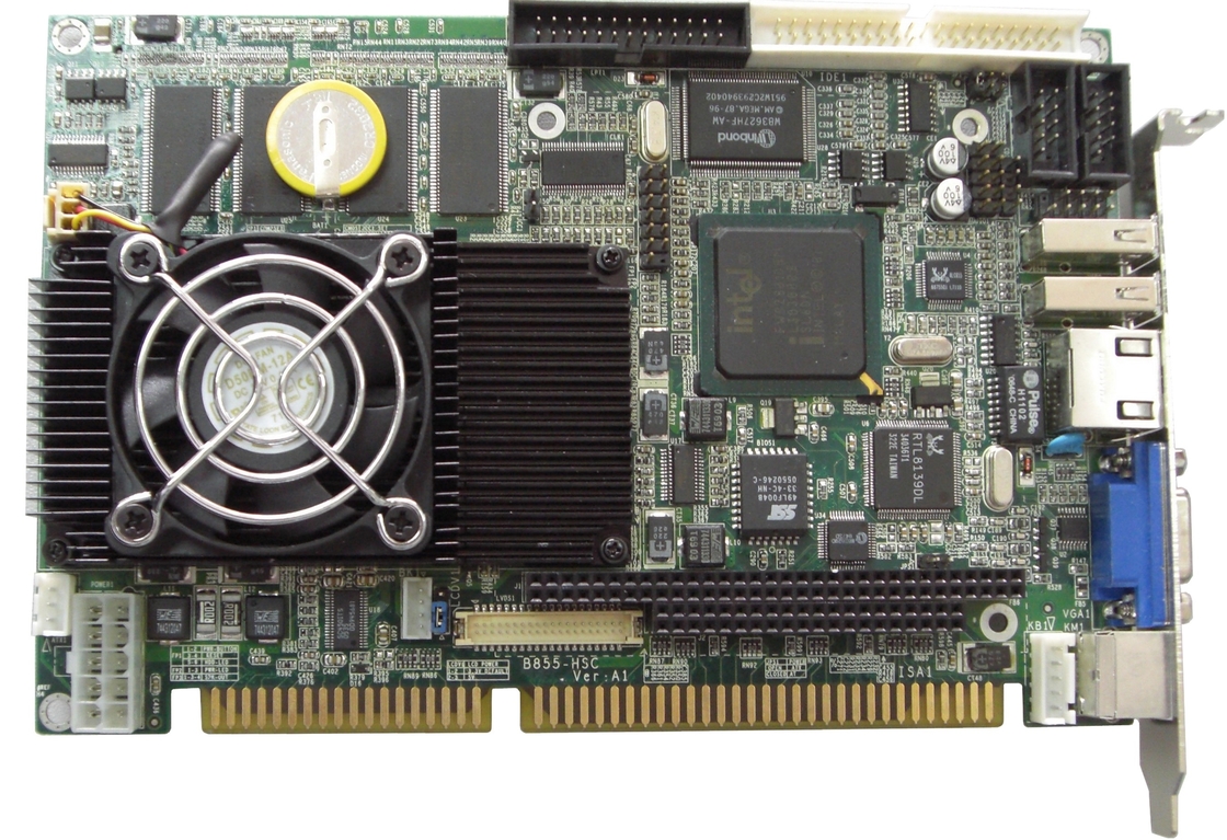 16bit GPIO Half Size Motherboard Soldered On Board Intel CM600M CPU 256M Memory