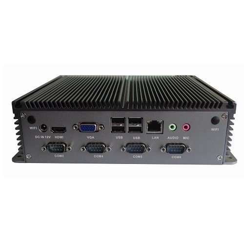 Double LAN Embedded Box PC 6 COM 128G MSATA Intel 3317U MIS-ITX06FL