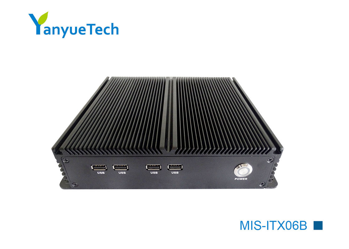 MIS-ITX06B Fanless Box PC / Fanless Embedded PC Board Pasted 4th Generation I3 I5 I7 U Series CPU 2 Series