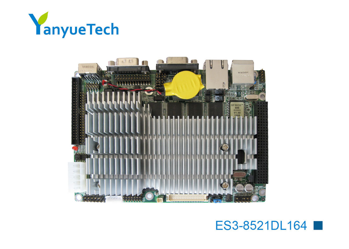 ES3-8521DL164​ 3.5 Inch Single Board Computer Soldered On Board Intel® CM900M CPU 512M Memory PCI-104 Expend