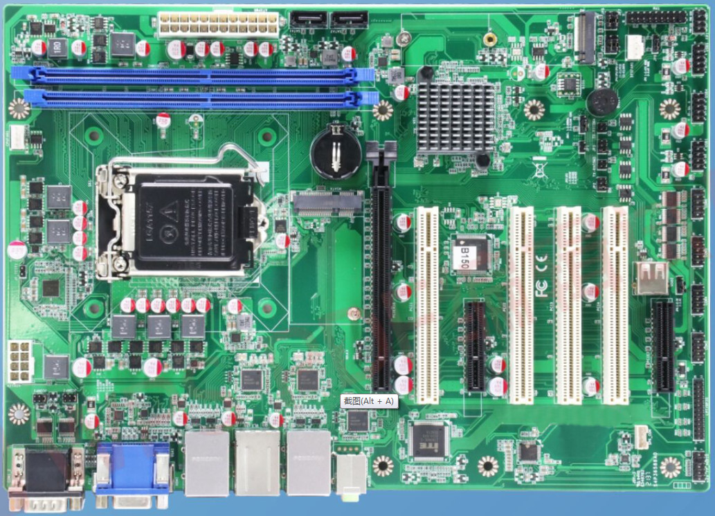 Industrial ATX Motherboard ATX-B150AH36C 3 LAN 6 COM VGA HDMI